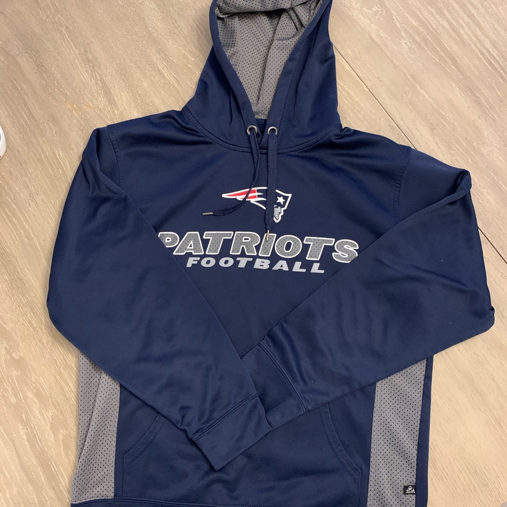 Patriots Football Navy Hoodie